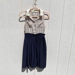 Anthropologie 9-H15 StCL SIZE 00 Collared Dress